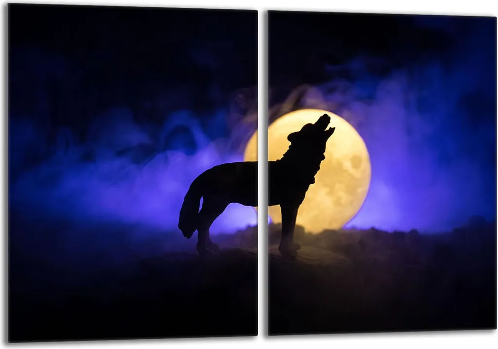 Piastre Vetro 2x40x52 cm Copri Piano Cottura Wolf Violet | Alta Resistenza
