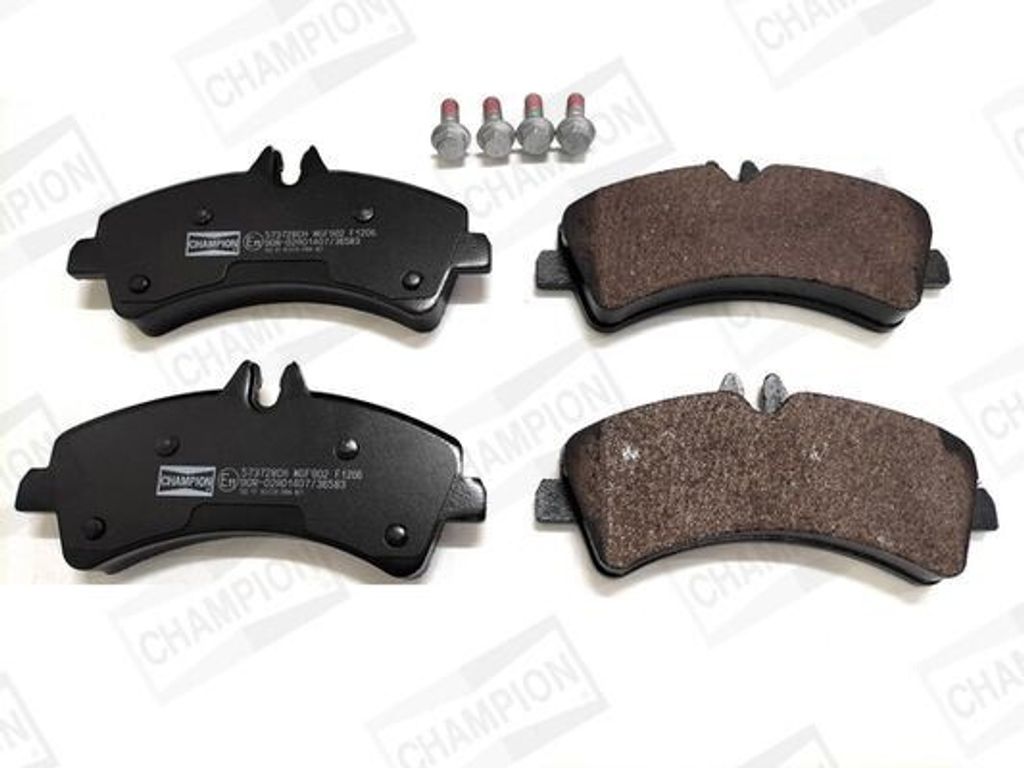 CHAMPION Bremsbeläge Satz Hinten Bremsklötze für VW CRAFTER 30-50 Kasten (2E) 573728CH