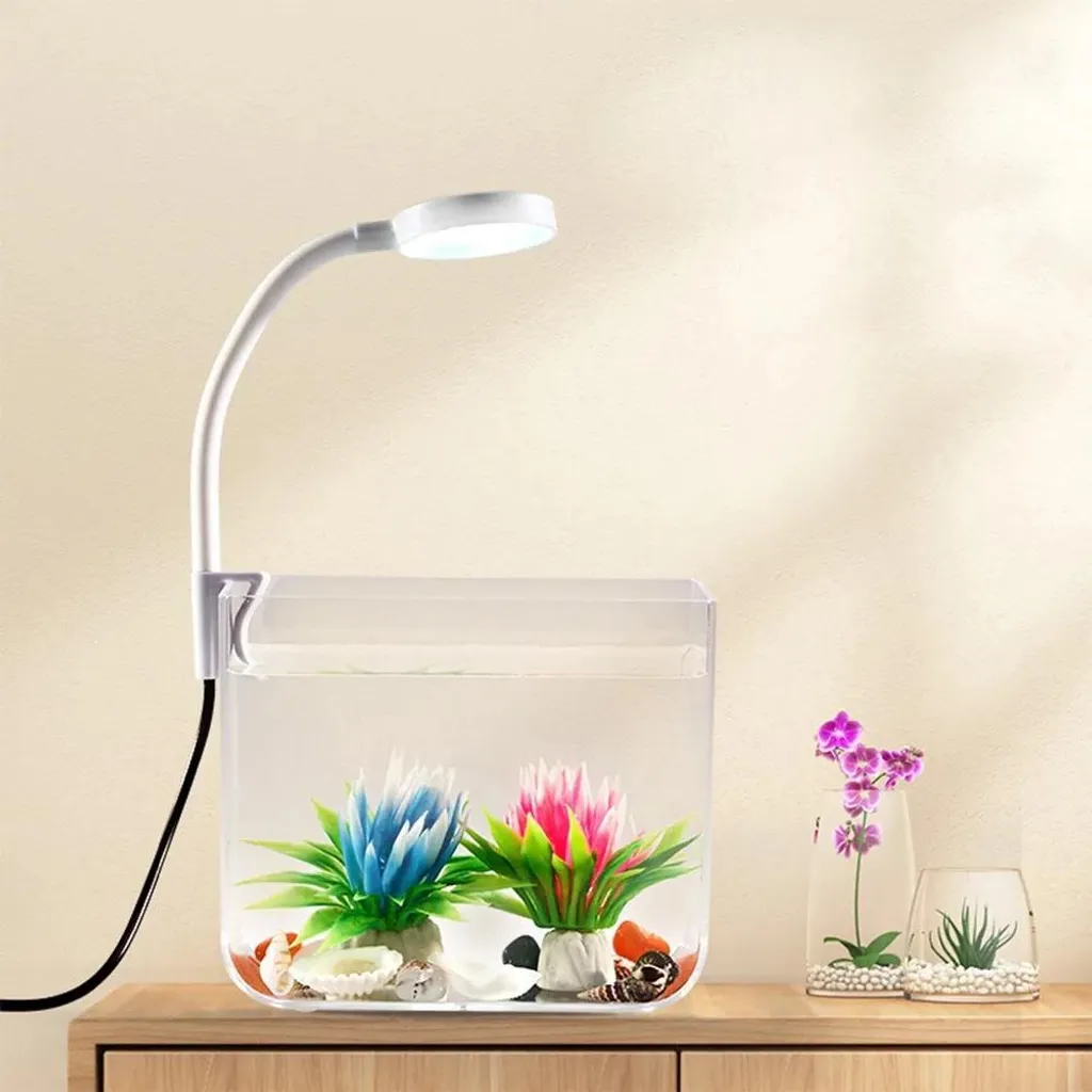 Aquarium incassable en plastique avec LED - Fini les bacs qui glissent
