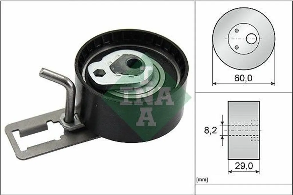 Galet Tendeur Distribution pour Berlingo C4 Focus et Peugeot 208 308