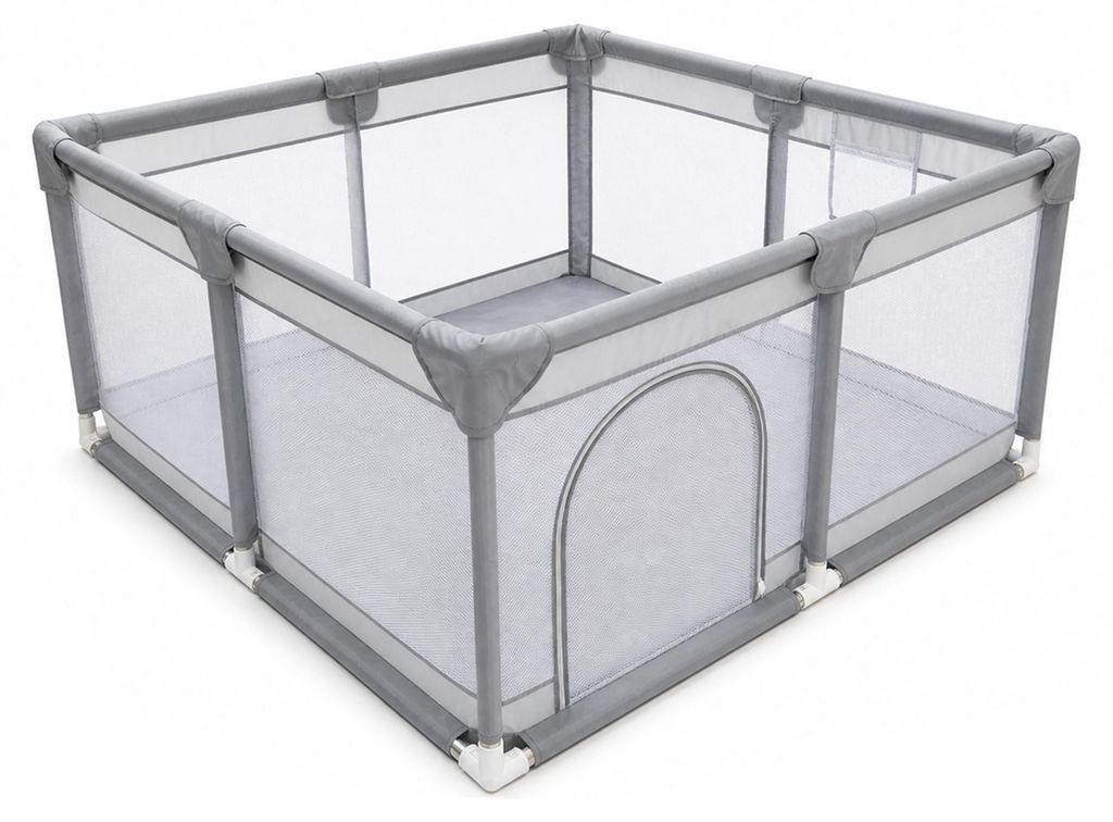 Eurocatch Play Pen XL - Babybox 150x180cm - Inklapbaar - Productafbeelding 
