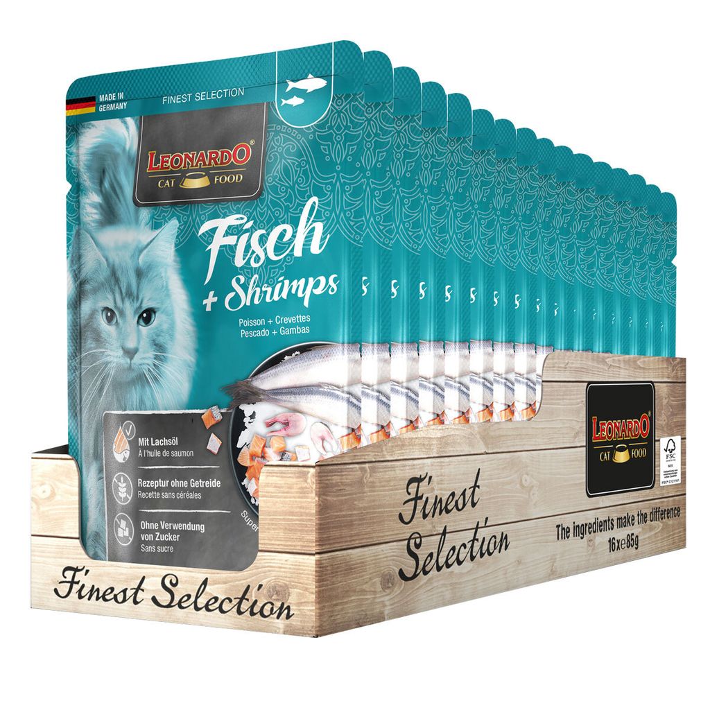Leonardo Finest Selection Fisch & Shrimps Poucher (16 x 85 Produktbild 
