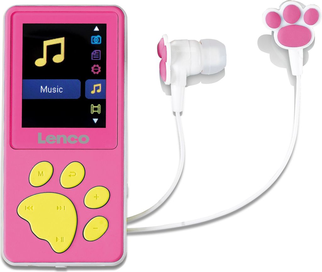 Lenco Xemio-560PK - MP3-/MP4-Player mit 8GB Speicher - Pink