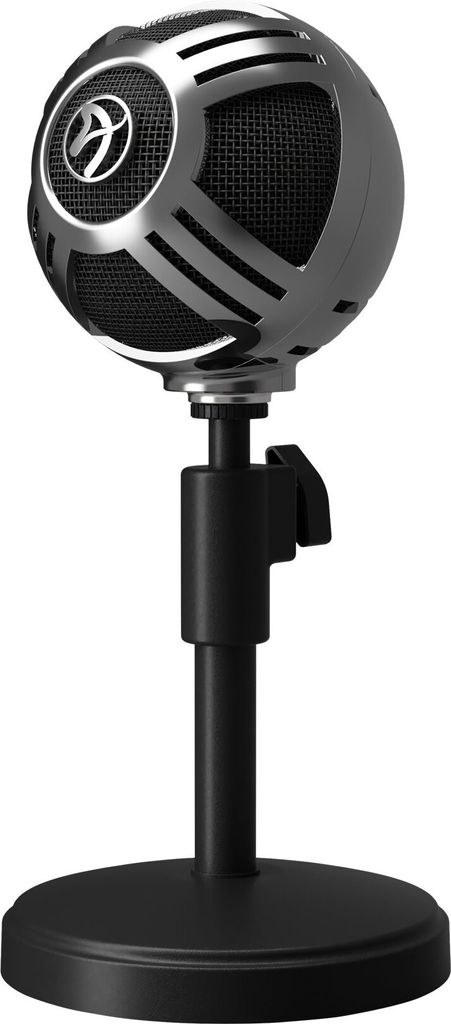 Arozzi Sfera Pro , Tischmikrofon, 44 dB, 50 - 16000 Hz, 24 Bit, 192 kHz, Kardioide