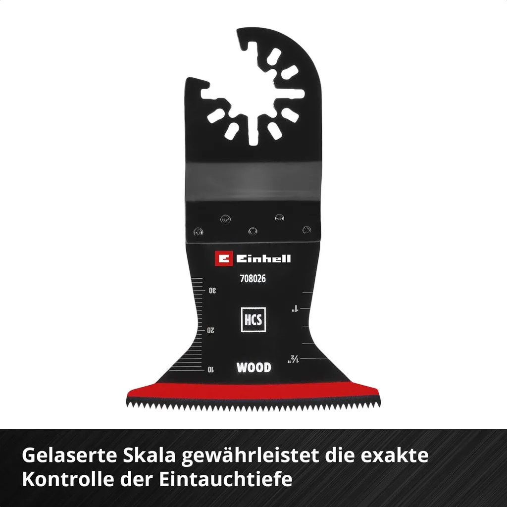 Lama Einhell 708026 HCS 65 mm: Taglio Preciso Legno e Cartongesso - 5