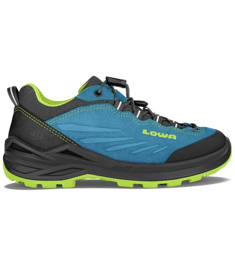 Lowa Jungen Outdoorschuh DELAGO GTX LO JUNIOR SL 8070-36, 8070-37, 8070-38, 8070-39, 8070-40 LOW-650066 türkis/limone 36