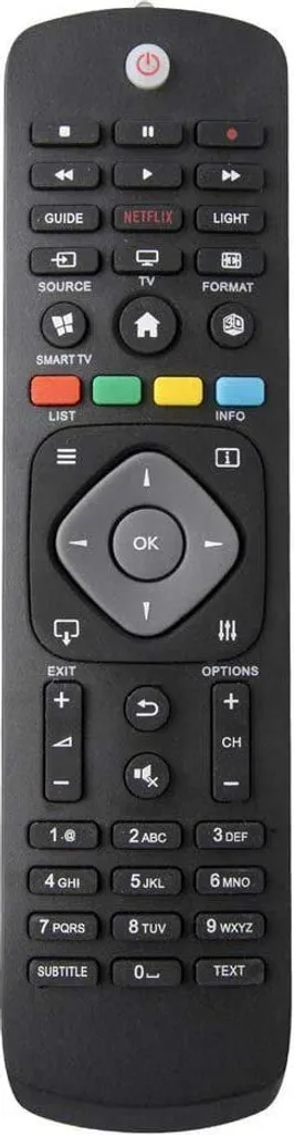 Onlex Telecomando TV Philips Nero - Miglior Ricambio Smart TV Philips
