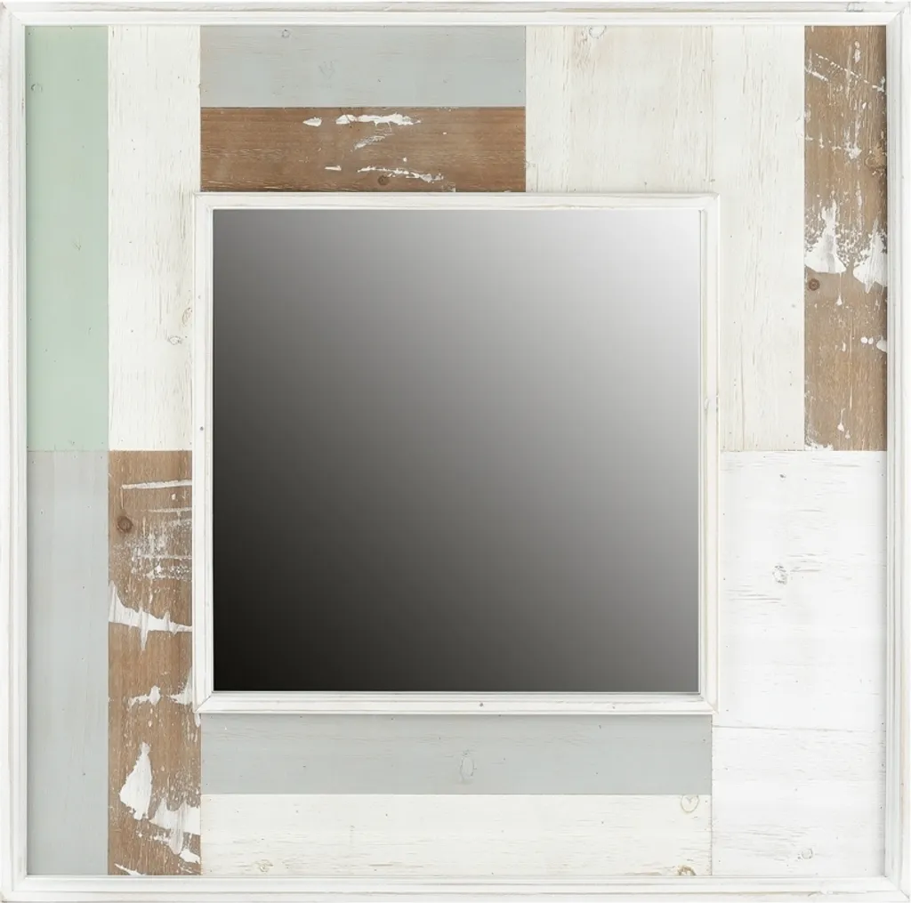 Specchio da Parete Melko 80cm: Arredo Shabby Chic con Appendiabiti
