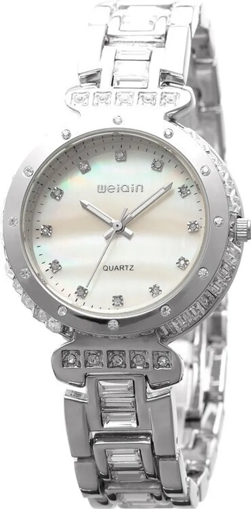 Orologio Weiqin Crystal Argento Donna KP1353 | Eleganza Brillante Online