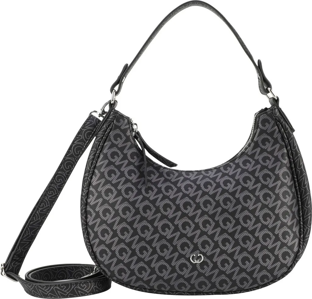 GERRY WEBER Borsa Hobo Mash Up Black - Accessorio Donna Nero Chic