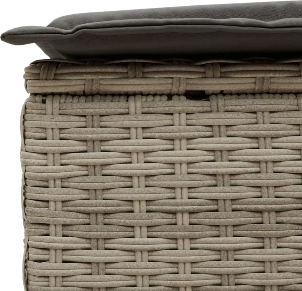 Bain de soleil double confortable : fini l'inconfort au jardin en gris - 7