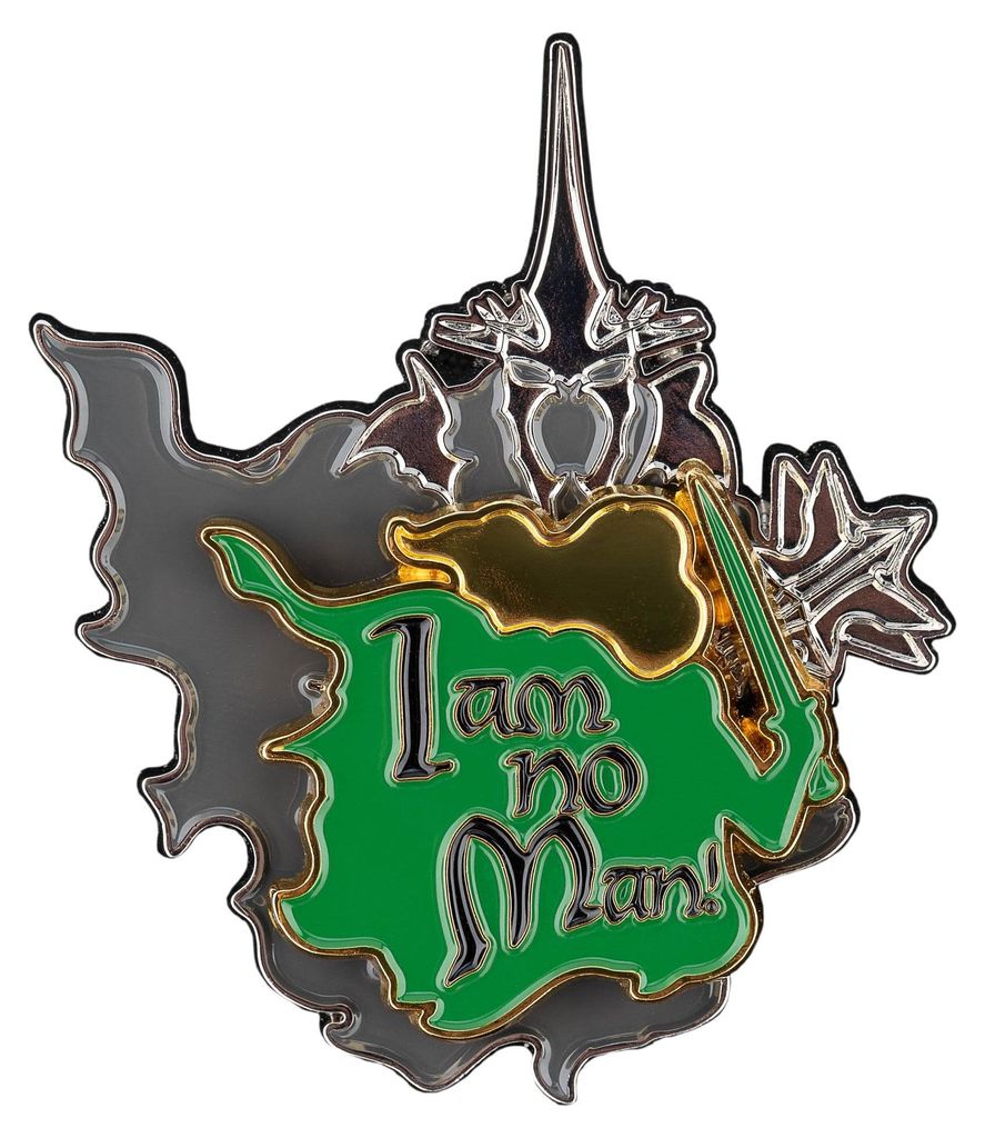 Weta Workshop Der Herr der Ringe: Pin-Set – Ich bin kein Mann! 2er-Pack
