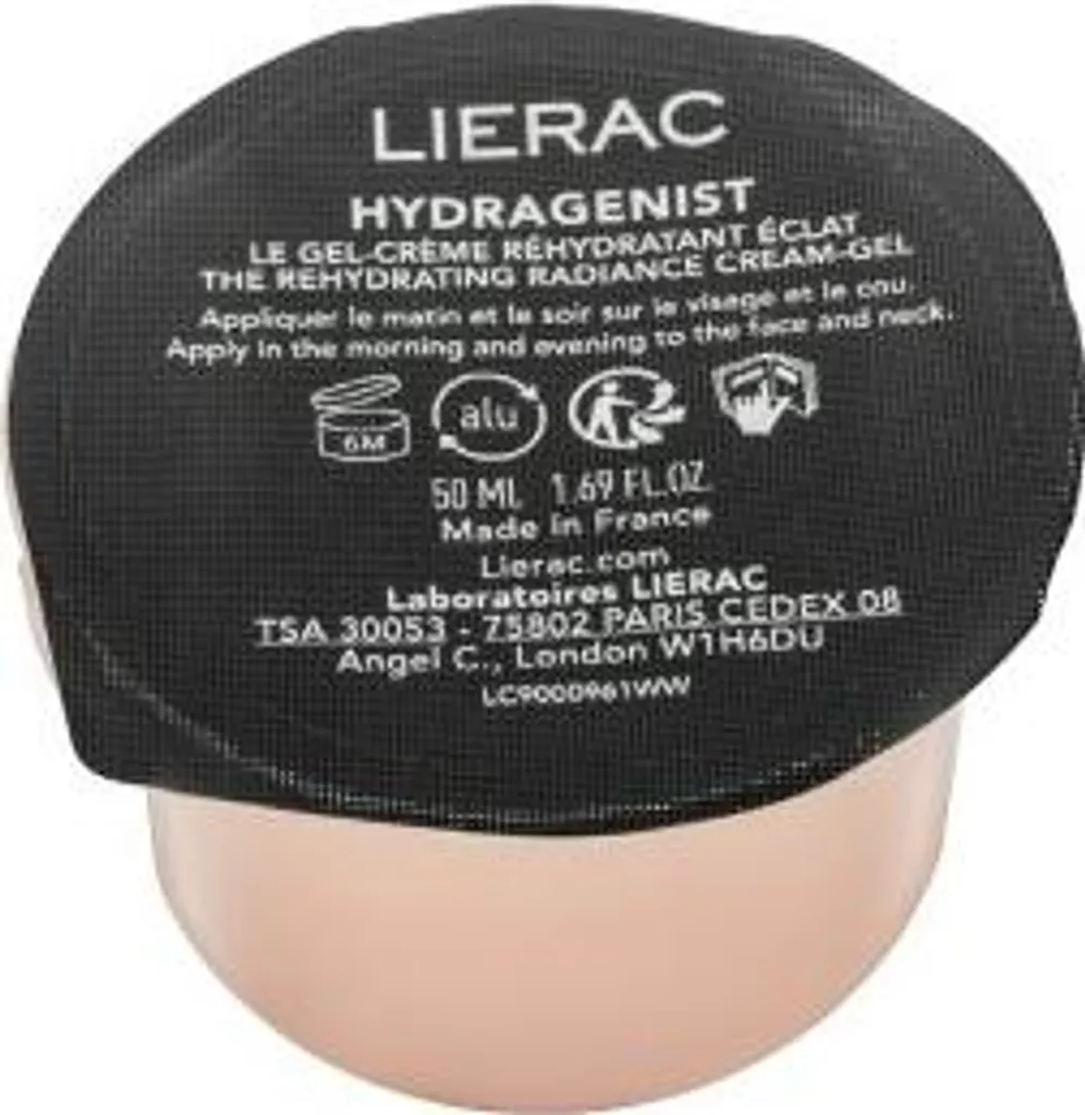 Lierac Hydragenist Gel-Crème Ricarica 50ml: Idratazione Profonda e Luce