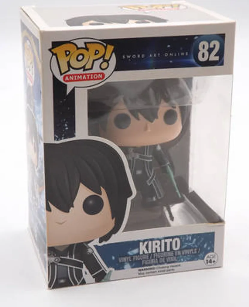 Kirito 82 Funko Pop Sword Art Online Figurine Vinyle Détails Authentiques