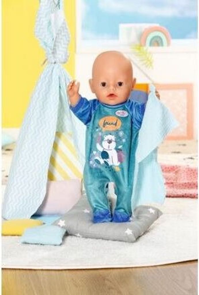 BABY born Strampler Blau, 43cm Produktbild 5