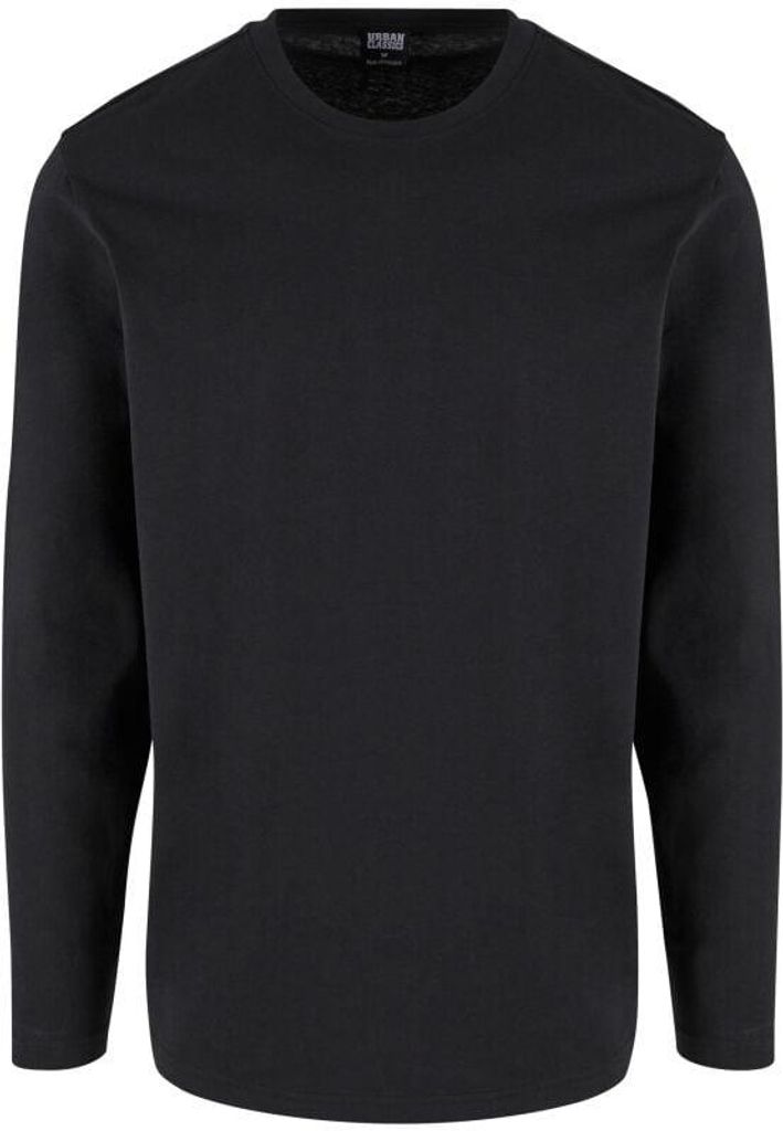 Urban Classics Langarmshirt Herren Basic Longsleeve schwarz L