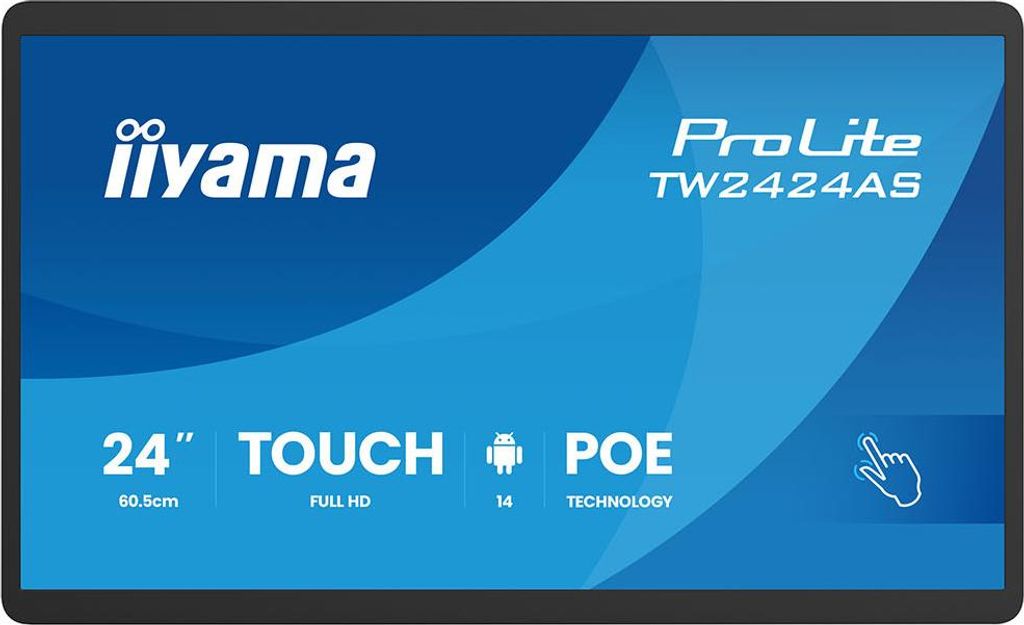 iiyama ProLite TW2424AS-B3P, LED-Monitor, (FullHD, IPS, Touchscreen