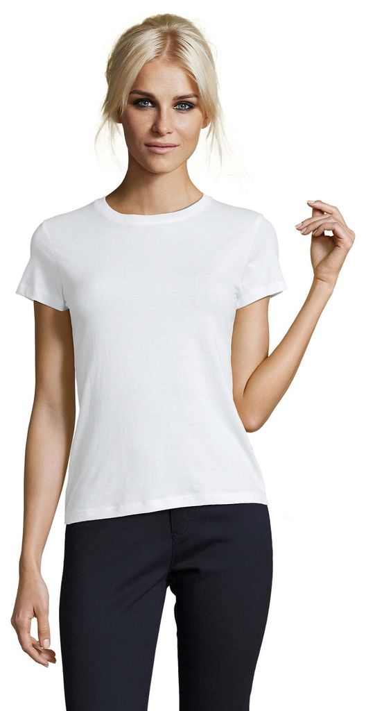 SOLS - "Regent" T-Shirt für Damen LT2382 (XL) (Weiß)