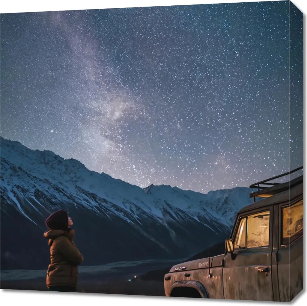 Quadro 60x60 cm Osservazioni stellari