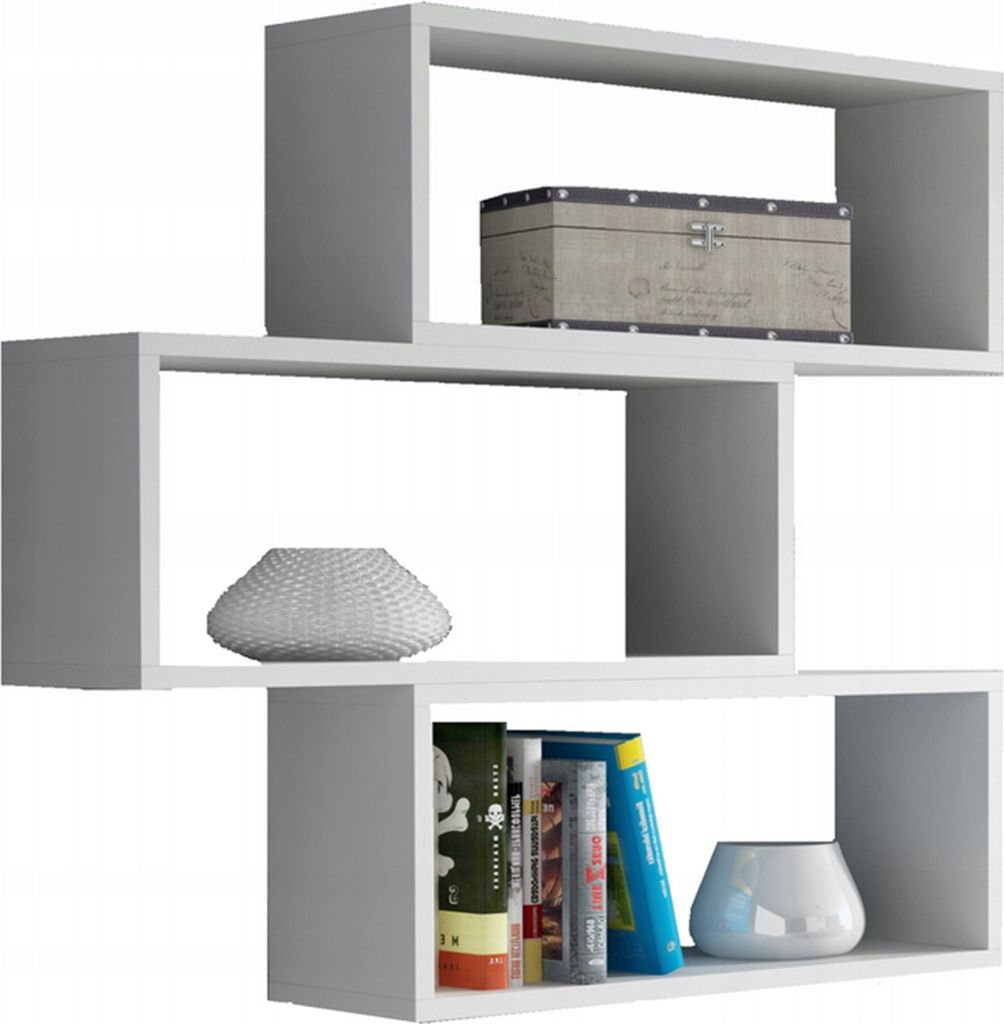 MATKAM ADAM Wandregal in moderner Optik | 3 Regalwürfel, Maße je B/H/T 31 x 65 x 21 cm | Holzstärke 18 mm | In verschiedenen Ausführungen erhä...
