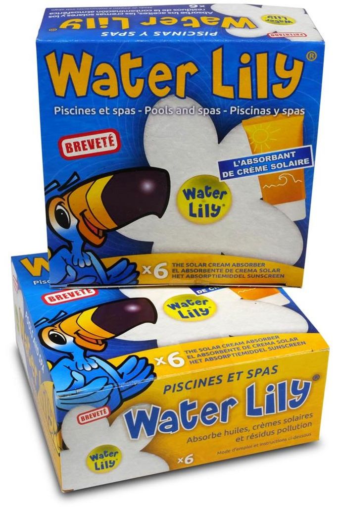 2 Pack. Water Lily zur Reinhaltung der Wasseroberfläche (= Produktbild 
