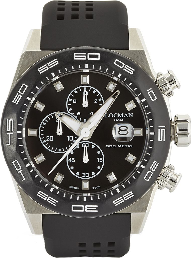 Locman - Armbanduhr - Herren - Chronograph - Stealth 300MT - 0217V1-0KBKNKS2K