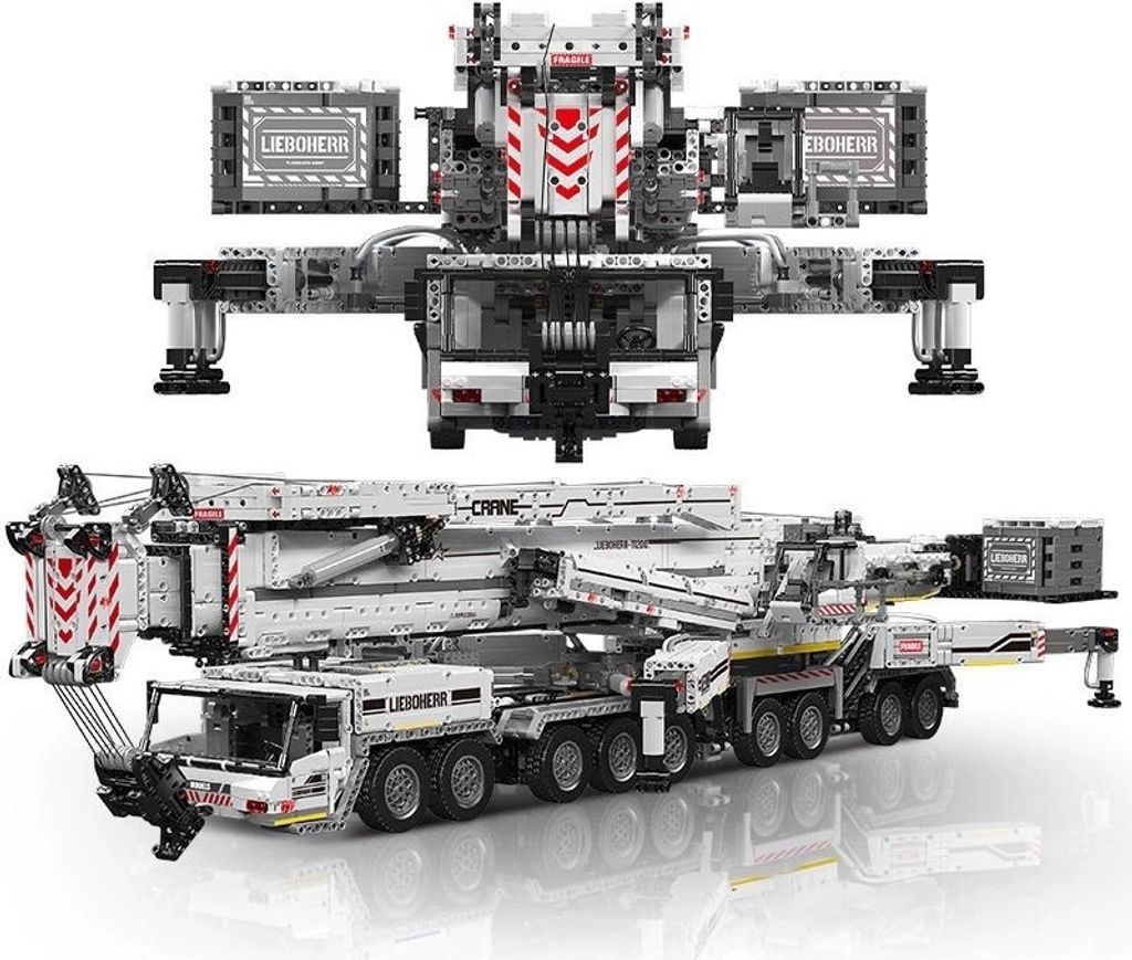 Mould King Konstruktionsspielsteine 17007 Groß Kranwagen Produktbild 4
