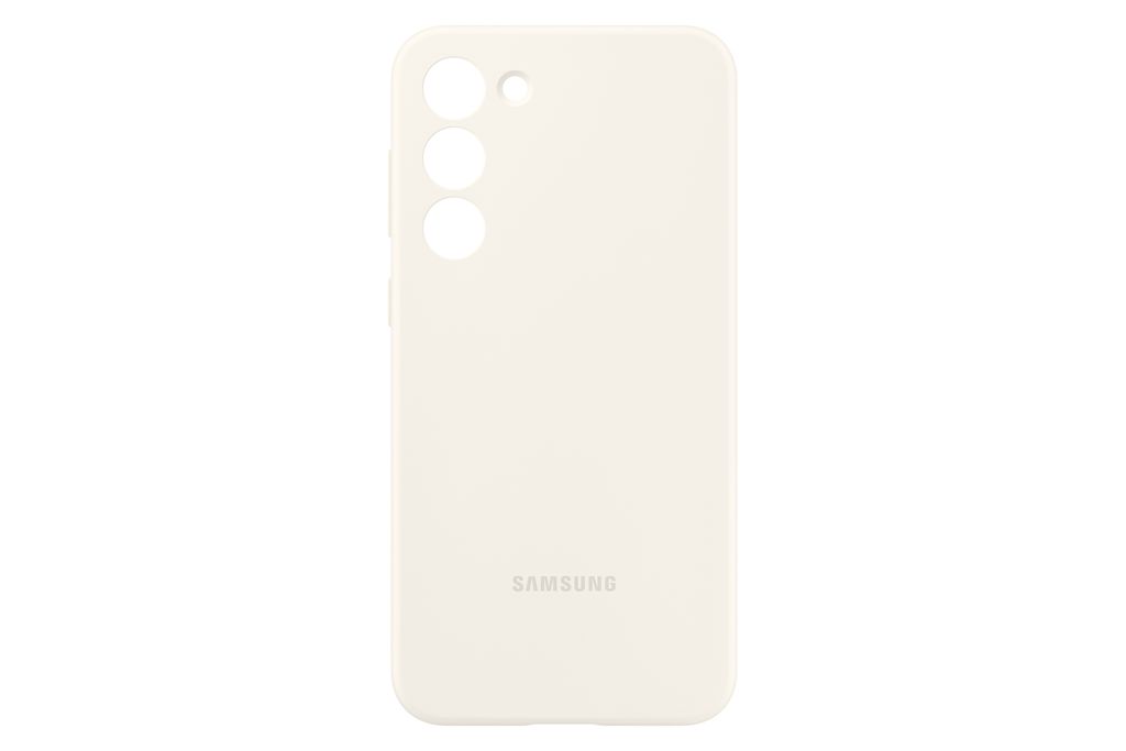 Etui Samsung Ef-Ps916Tu S23+ S916 Kremowy/Cream Silicone Image du produit 