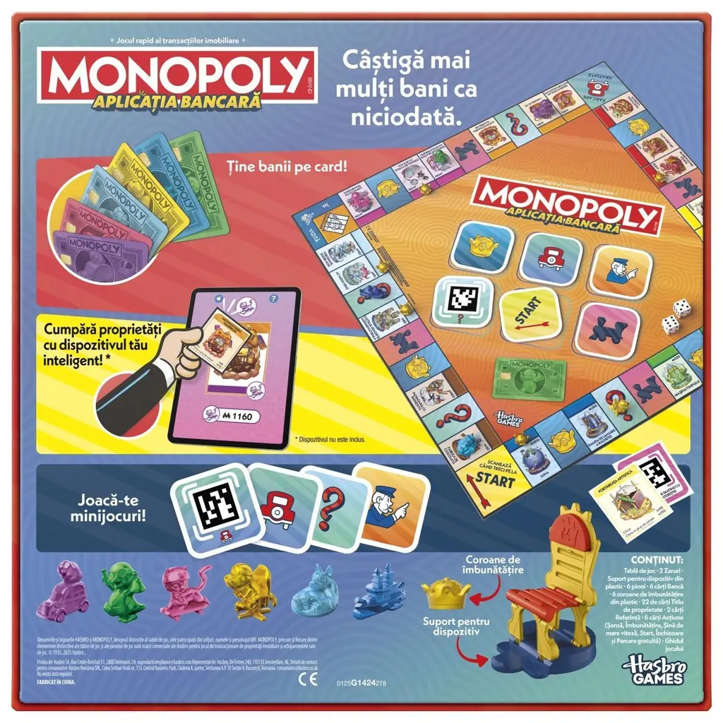 Monopoly Application Bancaire RO - Jeu de Société Classique Électronique - 6