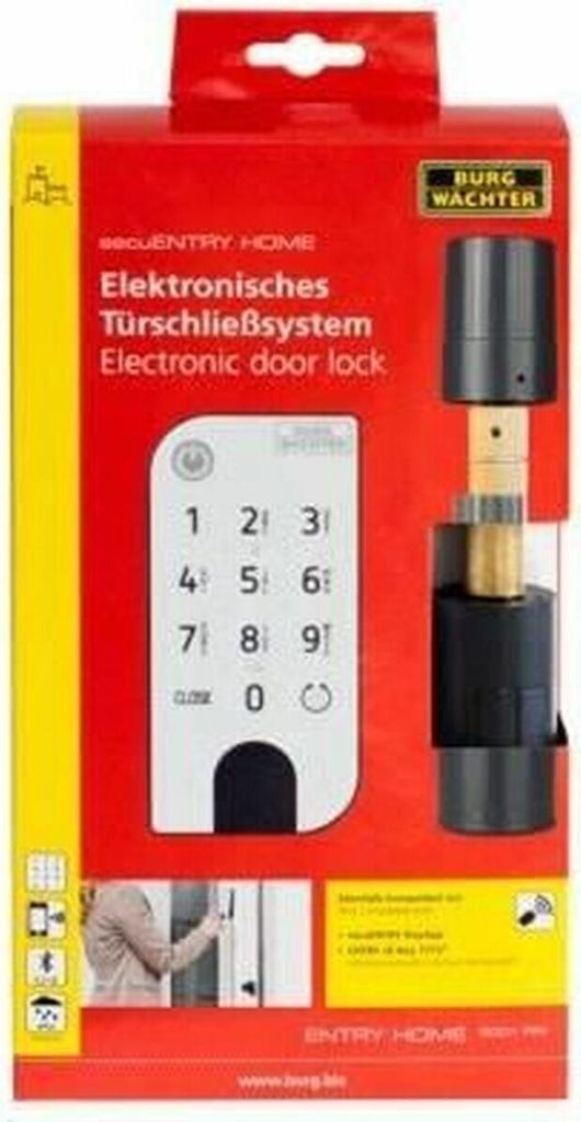 Burg-Wächter Set: Türzylinder + Tastatur ENTRY Home 5001 Produktbild 4