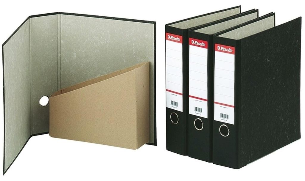Pořadač archivační A4 Esselte, s kapsou, mramor, hřbet 7,5 Obrázek produktu 