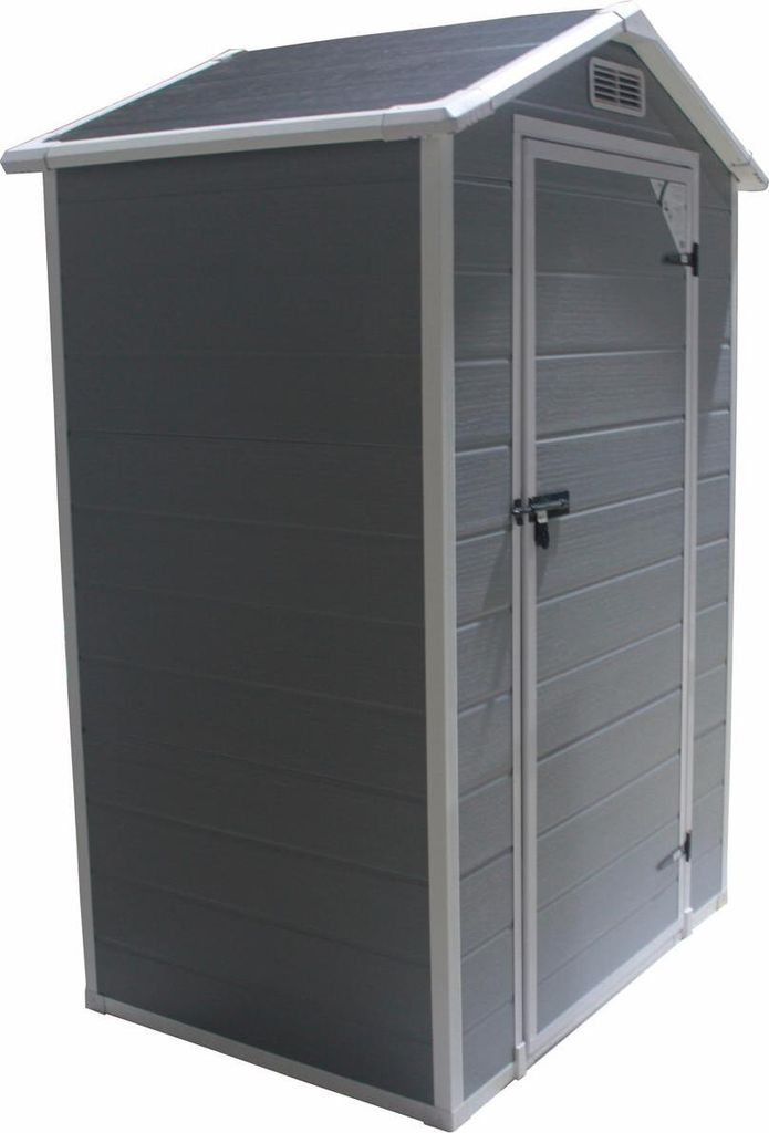 Gartengeräteschuppen pvc 133,5x103x202cm