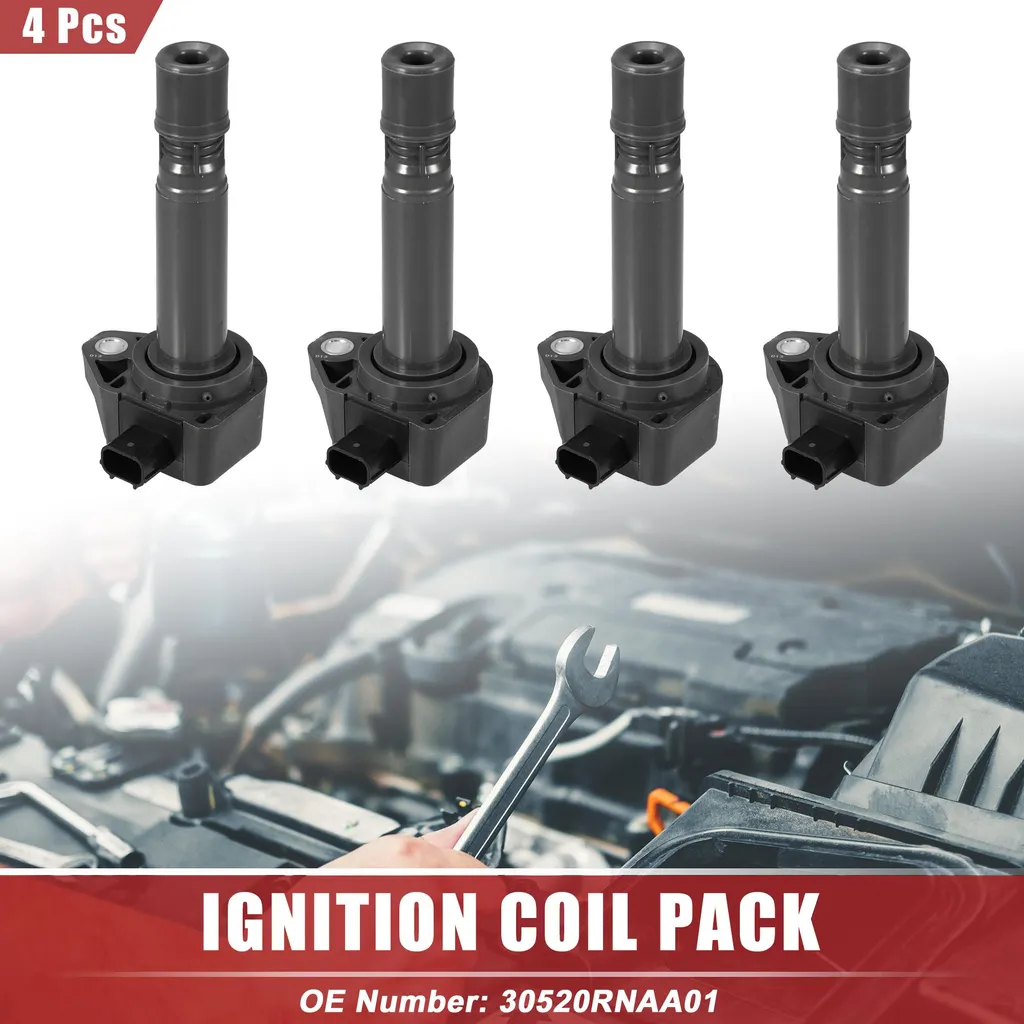 Bobines d'Allumage Haute Tension Grises pour Honda Civic - Pack de 4