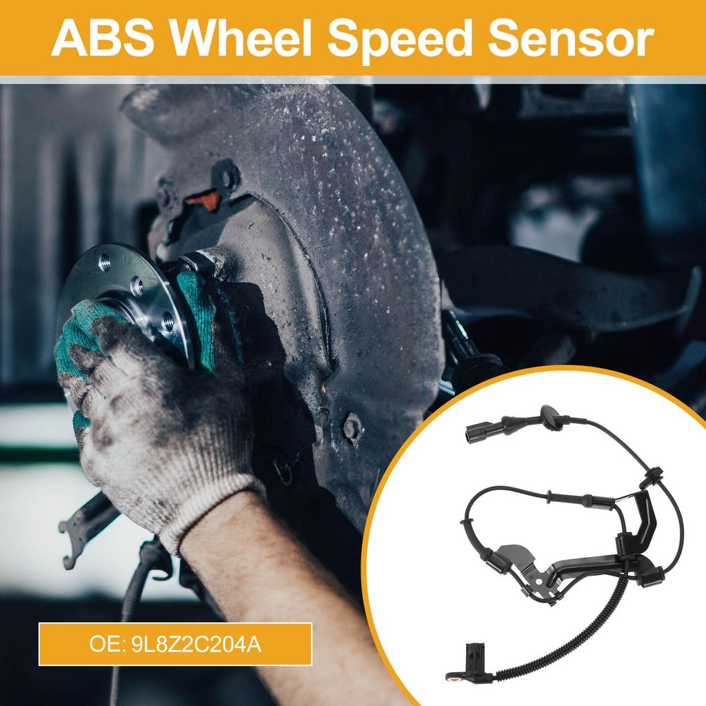 ABS Raddrehzahlsensor Nr. 9L8Z2C204A Vorderer rechter ABS-Sensor Anti-Blockier-System-Sensor für Ford Escape 2009-2012