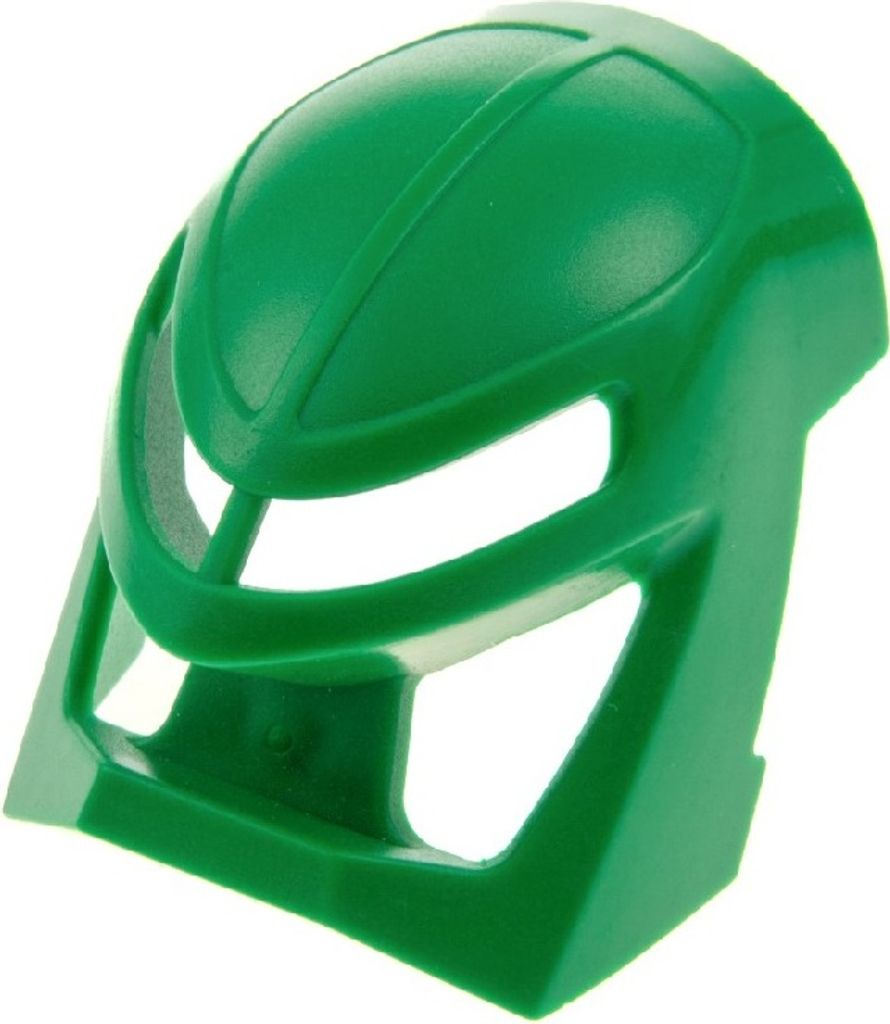 1x Lego Bionicle Figur Maske Miru grün Kanohi Mask Lewa Produktbild 
