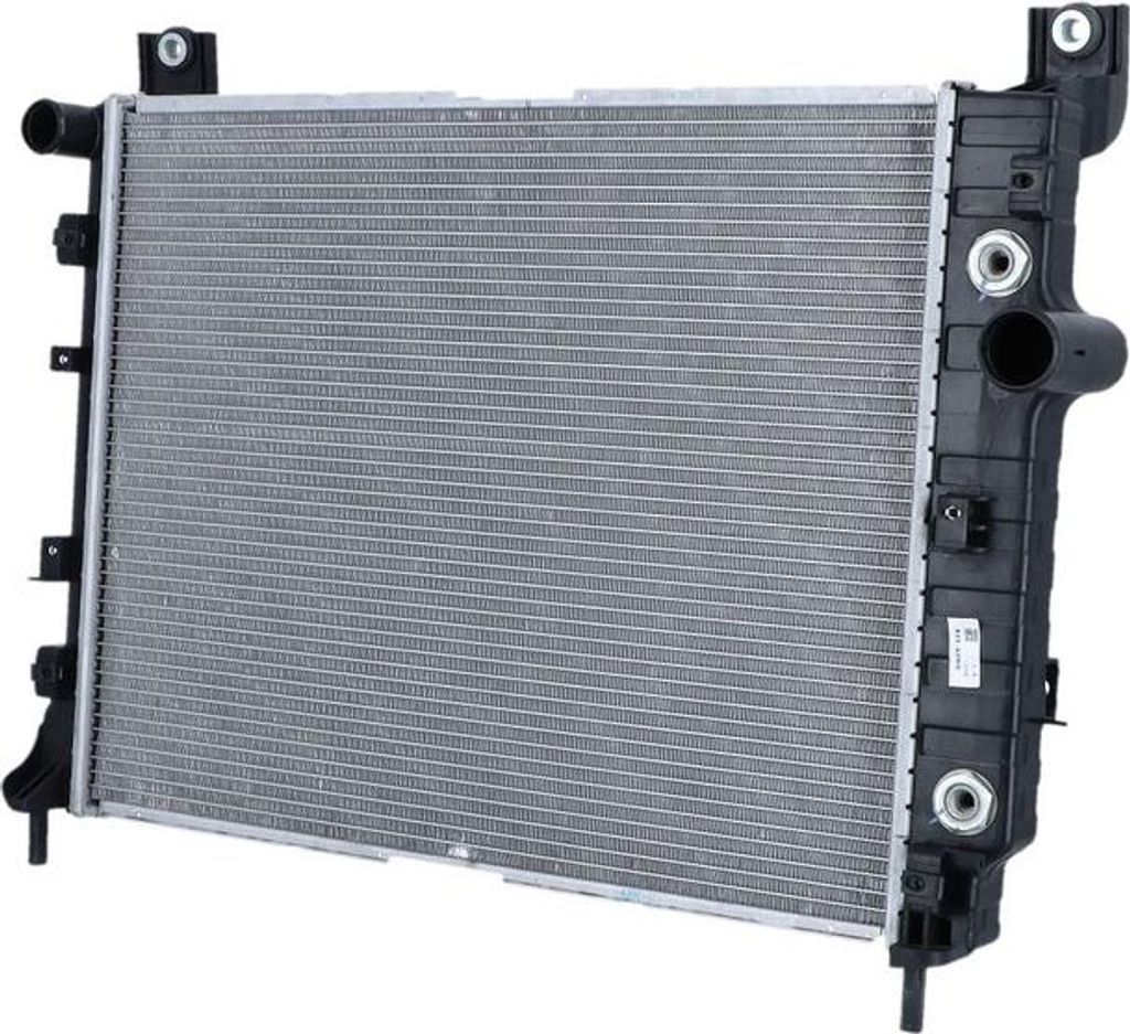 Kühler Motorkühlung Kühlrippen gelötet 597 - 475 mm Alu NRF für u.a. CHRYSLER