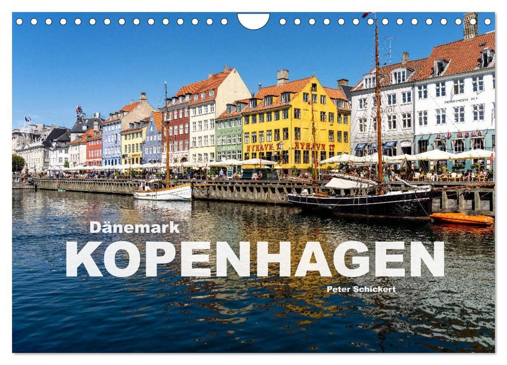 Dänemark - Kopenhagen (Wandkalender 2027 DIN A4 quer), Produktbild 