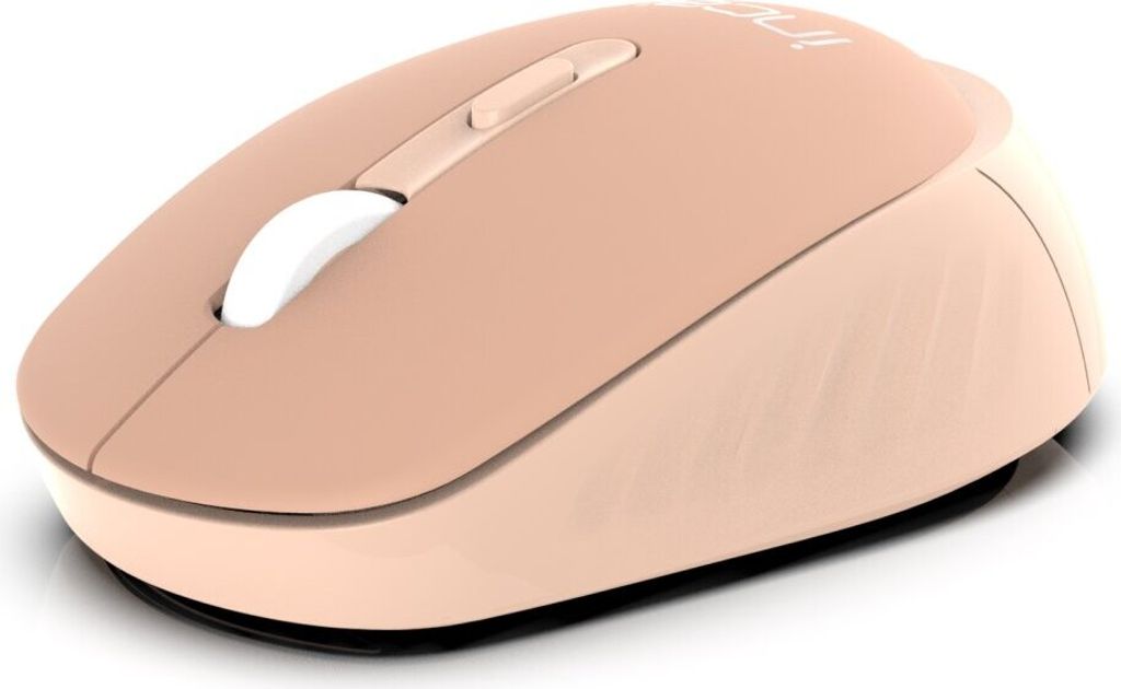 INCA Maus IWM-243RH   1600 DPI,CANDY DESIGN Creme,  2,4GHz Produktbild 