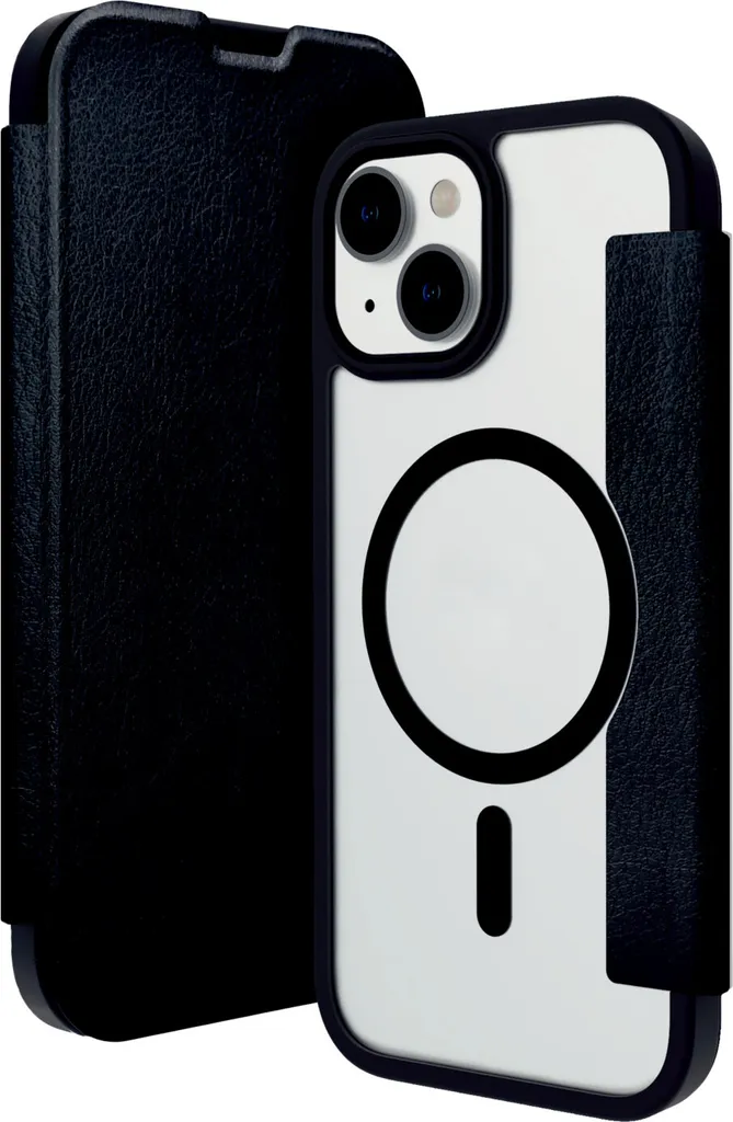 Custodia a Libro Helsinki dbramante1928 | MagSafe & Eco-Luxury Nero