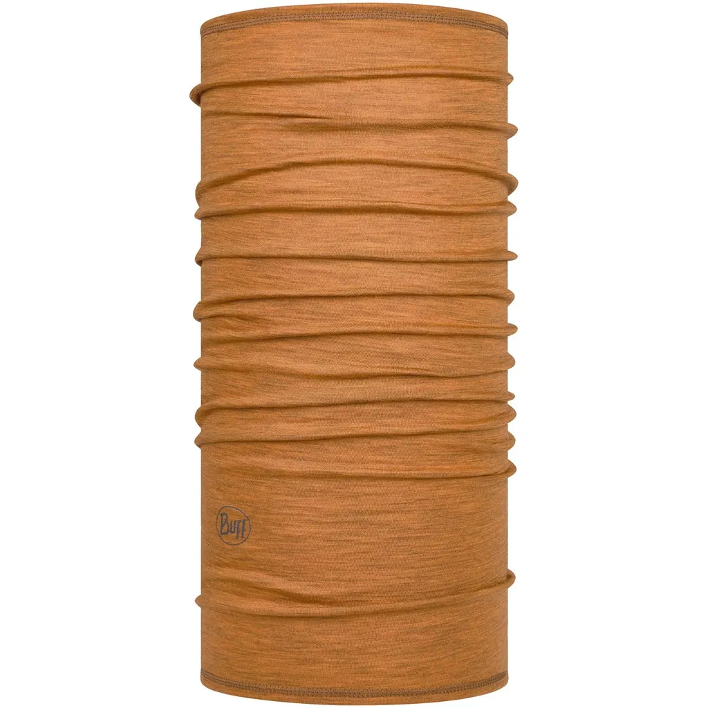 BUFF Sciarpa Lana Merino Leggera Senape | Scaldacollo Trekking Multifunzione