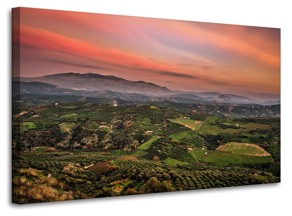 Leinwanddruck Naturpanorama des Hochlands 100x60 cm