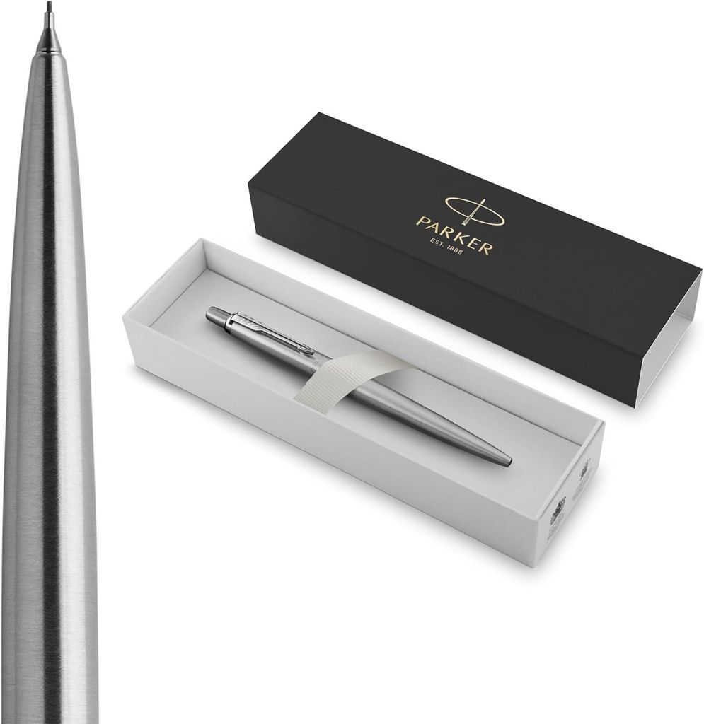 Matita a mina fine PARKER Jotter Core in acciaio inox C.C. Immagine del prodotto 