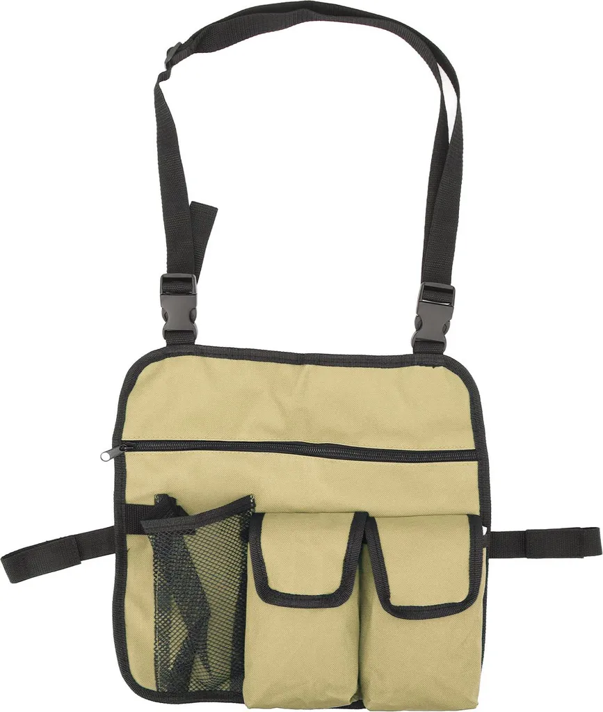 Organizer Bracciolo Professionale 600D Oxford Khaki - Qualità Superiore