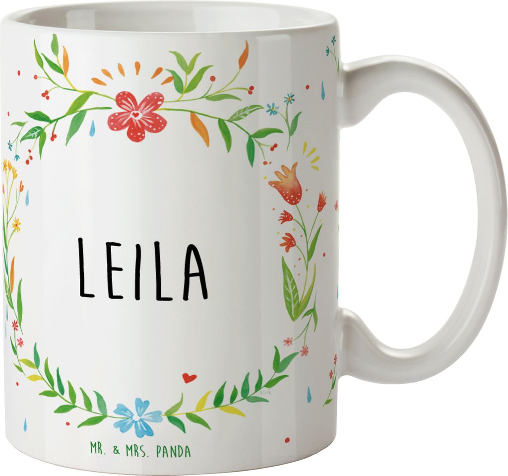 Mr. & Mrs. Panda Teepott Leila - Geschenk, kaffeebecher keramik, haferl, Tasse, Becher