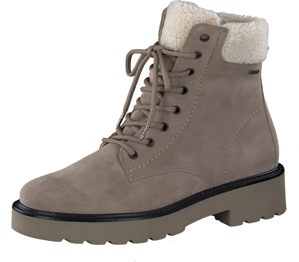 Paul Green Schnürstiefeletten Damen 31383833353338 Beige 39 EU