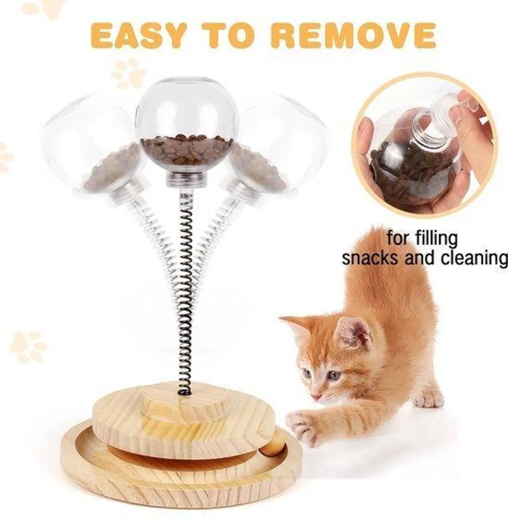 Plateau de jeu et gamelle anti-glouton chat pour une digestion saine