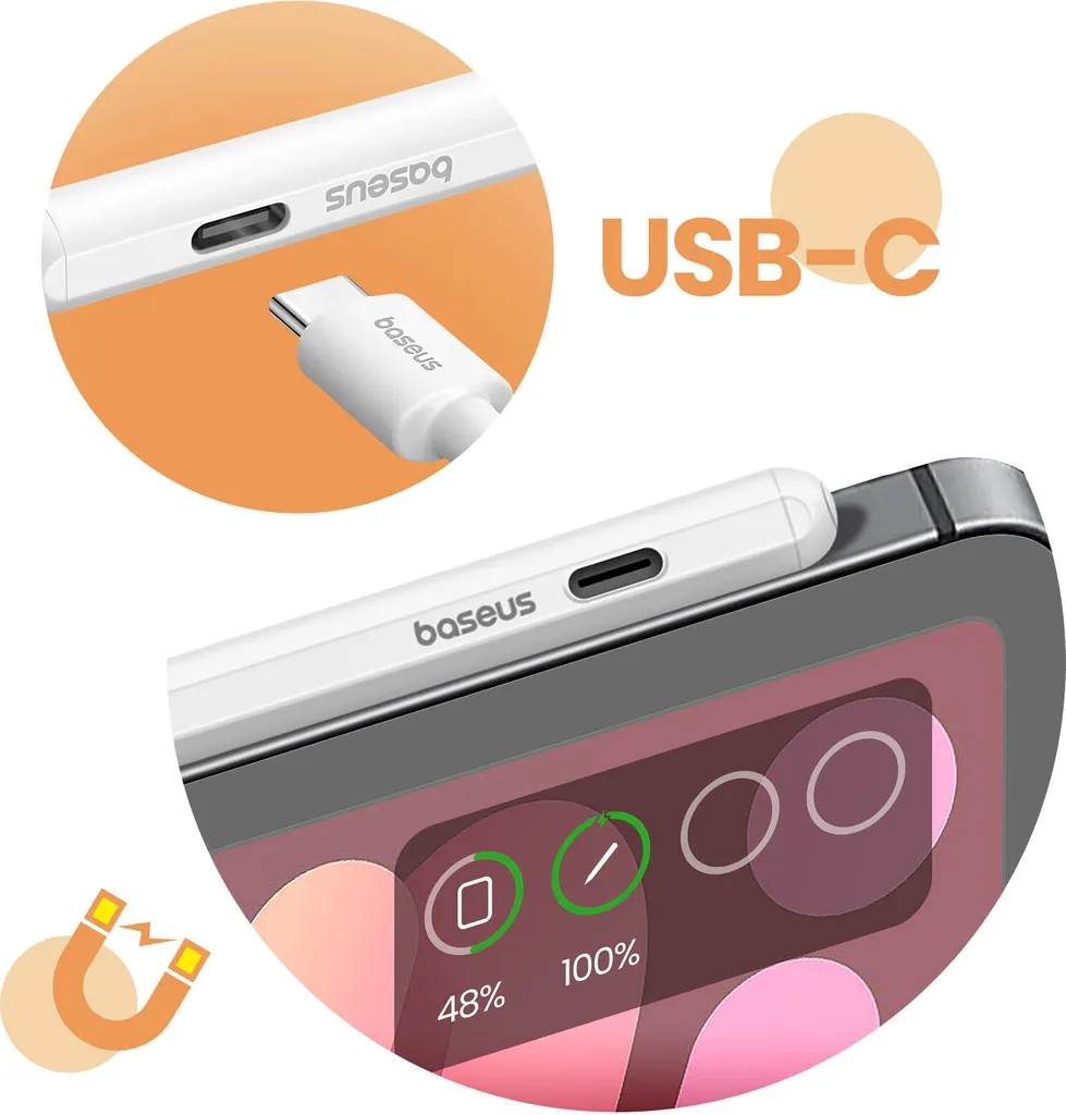 Baseus Smooth Writing iPad Pen: Dual Charging e Punta Oro 2026 - 9