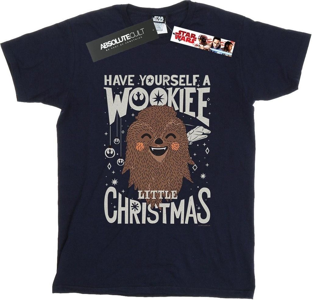 Star Wars - "Wookiee Little" T-Shirt für Damen BI44889 (S) (Marineblau)