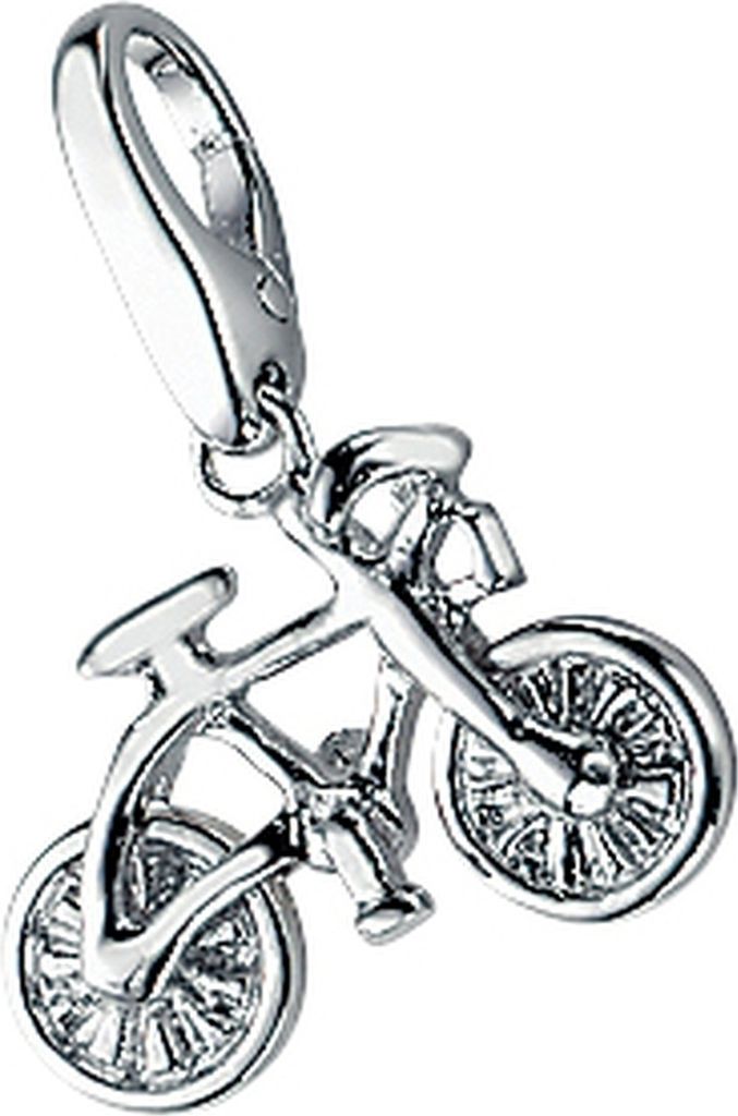 Charm Giorgio Martello Milano Fahrrad, Silber 925 Silber Onesize
