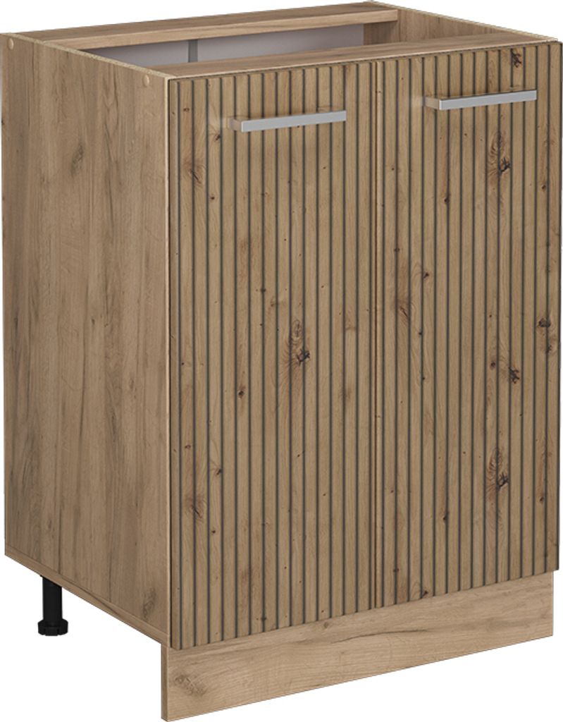 Küchenunterschrank Vicco R-Line Artisan-Eiche 60 cm ohne Arbeitsplatte, Model 49111